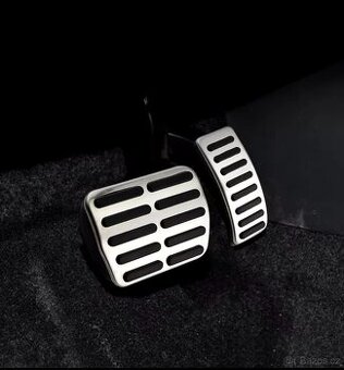 Tuning stylové nerez pedály na VW Škoda automat - 1