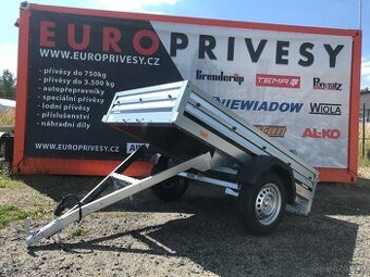 Přívěsný vozík Brenderup 1205 S 204x116x35 Sklopný