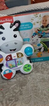Fisher Price interaktivní chodítko Zebra - 1