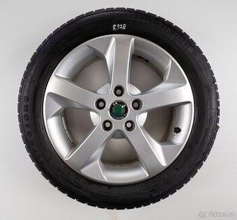 Škoda Octavia - Originání 16" alu kola - Zimní pneu
