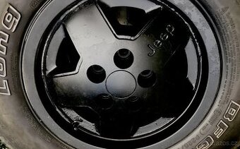 Kola Jeep Wrangler TJ /YJ originál 15’ 5x114.3