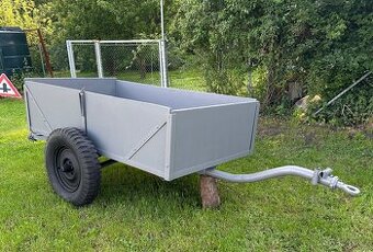 Odpružený vozík za malotraktor