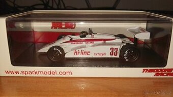 F1 Theodore TY01 #33 Derek Daly 1982 Spark S4315 1:43