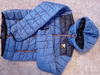 Chlapecké bundy, vel.152, softshell, přechodová, zimní