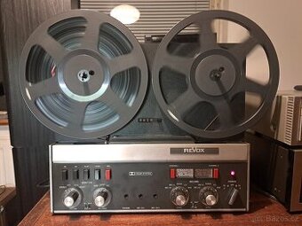 Revox A-77 s DOLBY, návodem a páskou Super stav