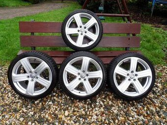 Originál Alu Kola +Zimní Pneu VW GTI,GTD, 225/40/18 5X112