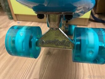 Svítící penny board Street Surfing Beach Board Glow Rough Po