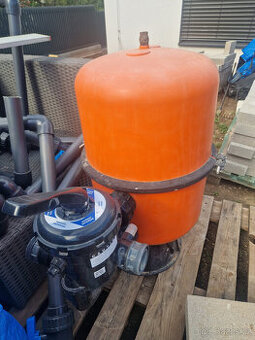 SLEVA Písková filtrace Bilbao blue pro bazén do 45m3+ventil