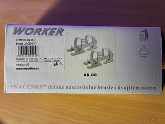 Dětské brusle (kačenky) WORKER