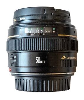 CANON EF 50mm f/1,4 USM v TOP stavu -