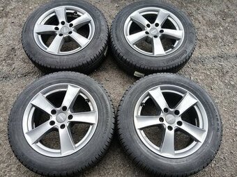 Prodám sadu ALU kol Dezent 205/60R16 zimní