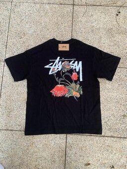 Stüssy tričko – Floral – nové – 4 ks — M