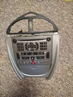 Auto rádio a ovládání klimatizace na Citroen C5 II