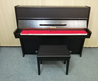 Prodám pianino PETROF K 114, černý satén, TOP stav