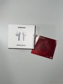 Prodám Samsung Galaxy Buds 3 bílá barva