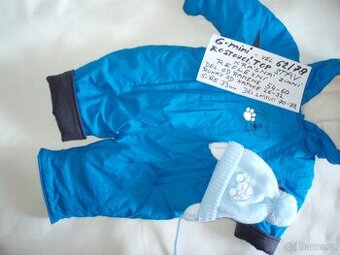 G-mini kojenecká zimní kombinéza-jako nová