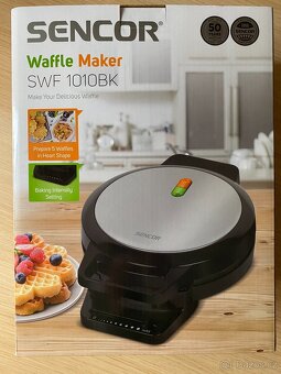 Nový vaflovač Sencor v originálním balení