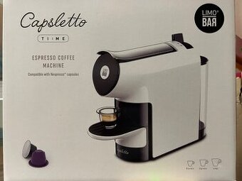 Kávovar LIMO BAR - Capsletto TIME White