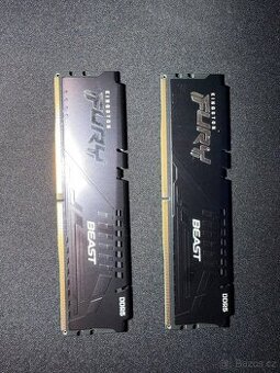 Kingston FURY 32GB KIT DDR5 4800MHz CL38 Beast Black