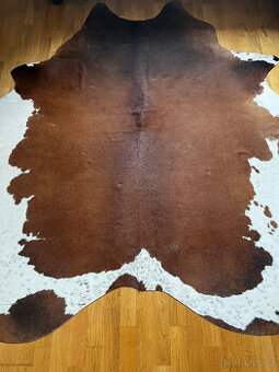 Pravá Hovězí kůže 205x205 cm na podlahu, koberec