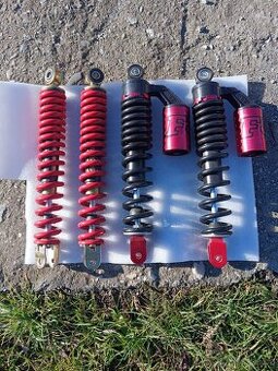 Zadní tlumiče na skůtr a další díly,ceny v textu