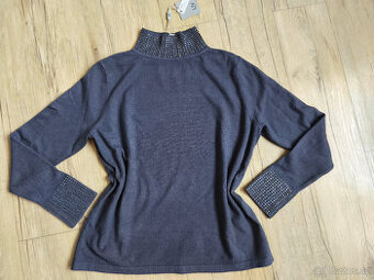 Nový svetr s kamínky, vel.L - 1