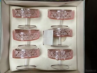 Pohárky Krystal / retro / nepouzite