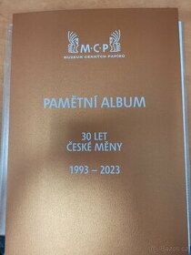 Pamětní album - 30. let české měny