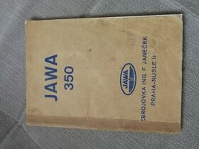 Jawa 350 předválečná Seznam náhradních dílů a příručka - 1