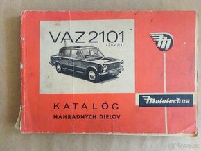 VAZ 2101 - Katalóg náhradných dielov- poškozená