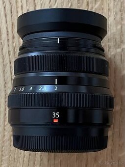 FUJIFILM XF 35mm f/2 R WR + B+W UV filtr – skvělý stav