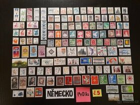 poštovní známky / Německo č.5 140ks