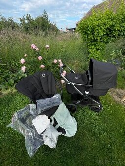 Kočárek Bugaboo Fox 3 – Graphite / Midnight Black + přísluše