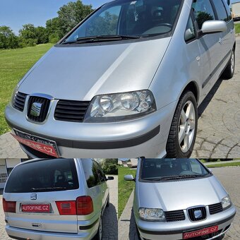 SEAT ALHAMBRA 1,9 TDi  7 MÍST KLIMA, EL.OKNA, TAŽNÉ