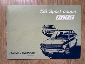 FIAT 128 SPORT COUPE originální návod k obsluze