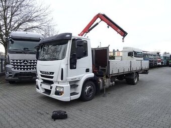 Iveco Euro Cargo 120E25-4x2–Valník + HR-Fassi F38 – EURO 6