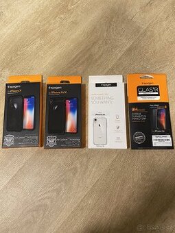 Ochranné pouzdro, fólie, sklo - iPhone X, iPhone XR
