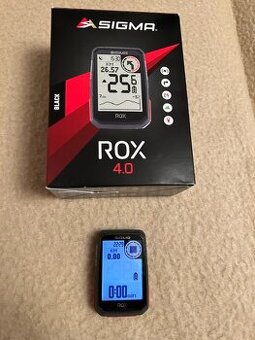 SIGMA cyklopočítač ROX 4.0 černý