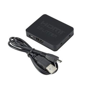 HDMI splitter 1 na  2 - 4K, 1080p