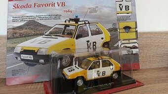 Škoda Favorit 1989 VB Veřejná bezpečnost Hachette 1:24