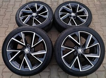 Alu kola originál Škoda Superb III 5x112 R18 Vela