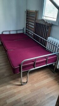 Sedačka, nerezové prvorepublikové sofa, starožitnost