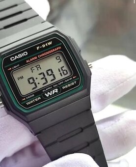 Nové hodinky CASIO F-91W 3DG