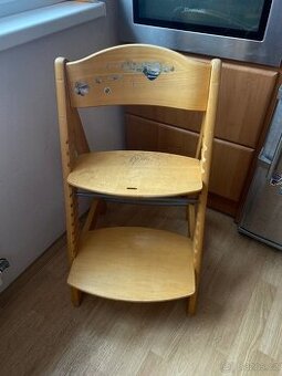 Dětská dřevěná židle