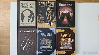 6 knih ze série komiks v němž jsi hrdinou