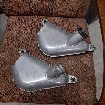 Hliníková nádrž, Jawa. Plochá dráha