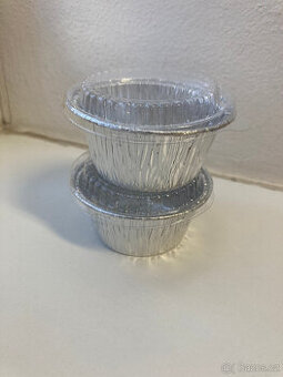 alu misky hliník s víčky na potraviny