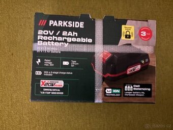 Parkside nabijecka baterie