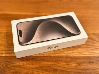 iPhone 15 PRO Natural Titanium 128GB