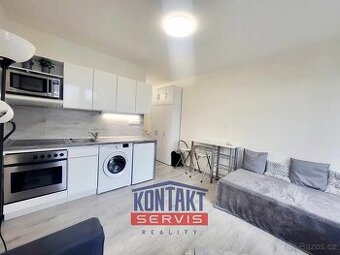 Pronájem plně vybaveného bytu 1+kk, 25 m² - České Budějovice